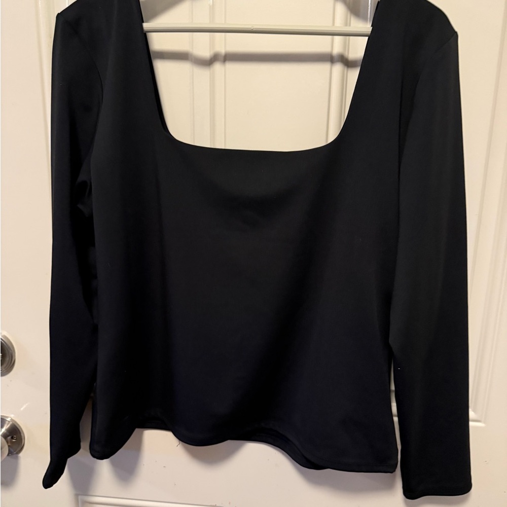 Express Black Long Sleeve Women's Top